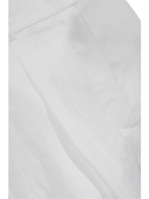 Bermuda lungo MSTCARAVAN in tela di lino MAX MARA STUDIO | 2616141012600002